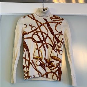 Ralph Lauren equestrian turtleneck sweater